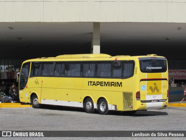 Viação Itapemirim 5043 na cidade de Caruaru, Pernambuco, Brasil, por Lenilson da Silva Pessoa. Número da foto: #10918196.