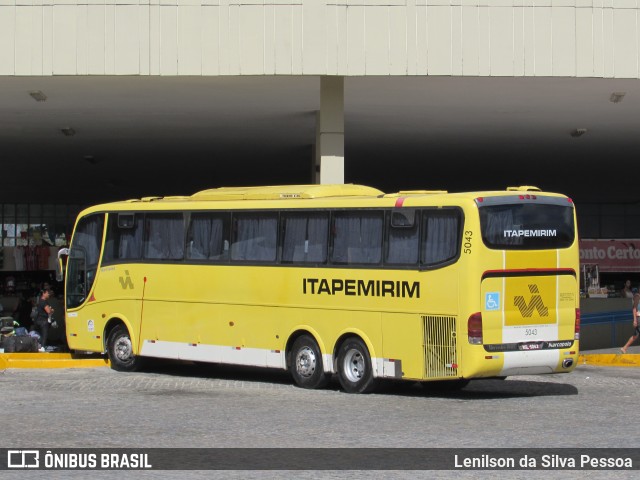 Viação Itapemirim 5043 na cidade de Caruaru, Pernambuco, Brasil, por Lenilson da Silva Pessoa. ID da foto: 10918196.