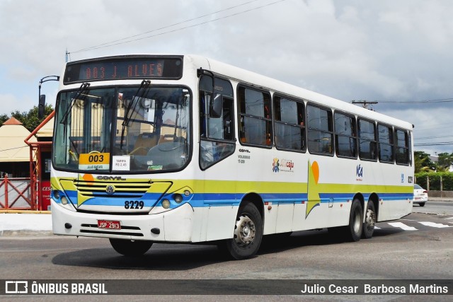 VCA - Viação Cidade de Aracaju 8229 na cidade de Aracaju, Sergipe, Brasil, por Julio Cesar  Barbosa Martins. Número da foto: #10916099.