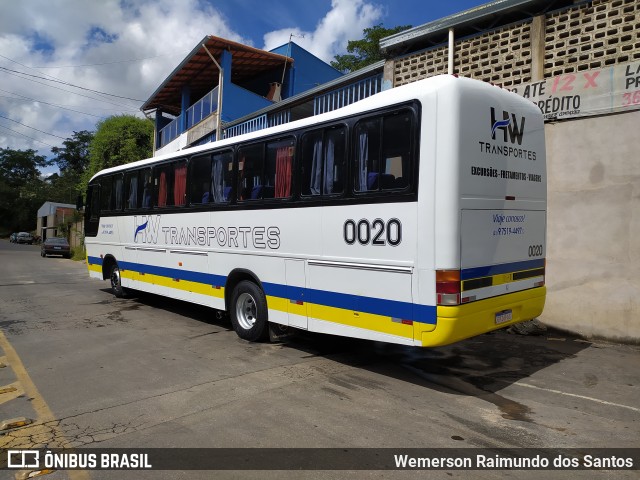 HW Transportes 0020 na cidade de São José da Lapa, Minas Gerais, Brasil, por Wemerson Raimundo dos Santos. ID da foto: 10915662.