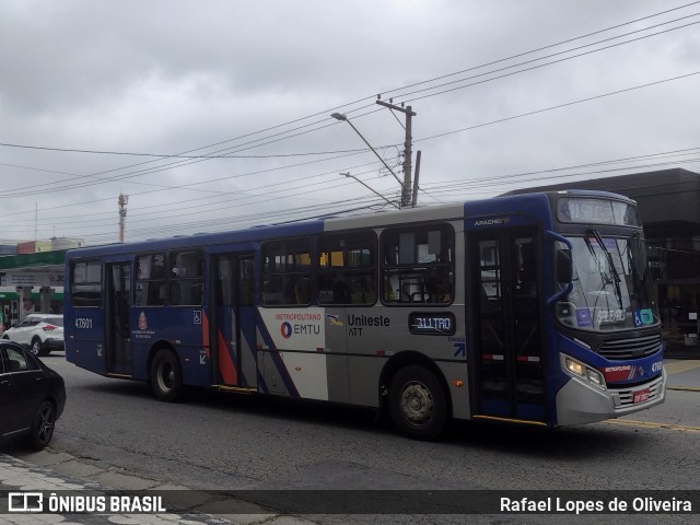 ATT - Alto Tietê Transportes 47.601 na cidade de Mogi das Cruzes, São Paulo, Brasil, por Rafael Lopes de Oliveira. Número da foto: #10916514.