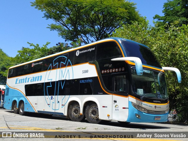 Emtram 5380 na cidade de São Paulo, São Paulo, Brasil, por Andrey  Soares Vassão. Número da foto: #10916125.