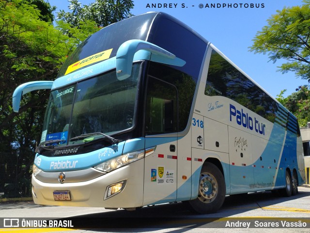 Pablotur 318 na cidade de São Paulo, São Paulo, Brasil, por Andrey  Soares Vassão. Número da foto: #10916117.