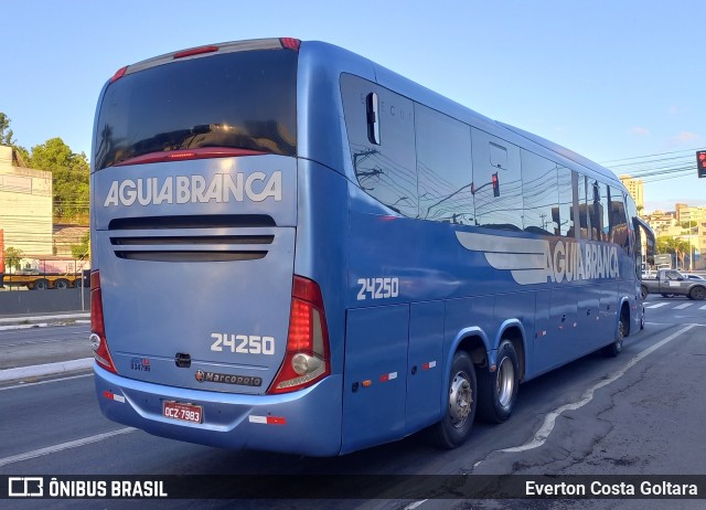 Viação Águia Branca 24250 na cidade de Cariacica, Espírito Santo, Brasil, por Everton Costa Goltara. Número da foto: #10918736.