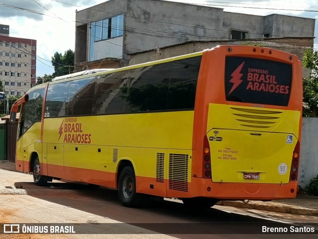 Expresso Brasil Araioses 7854 na cidade de Samambaia, Distrito Federal, Brasil, por Brenno Santos. Número da foto: #10918858.