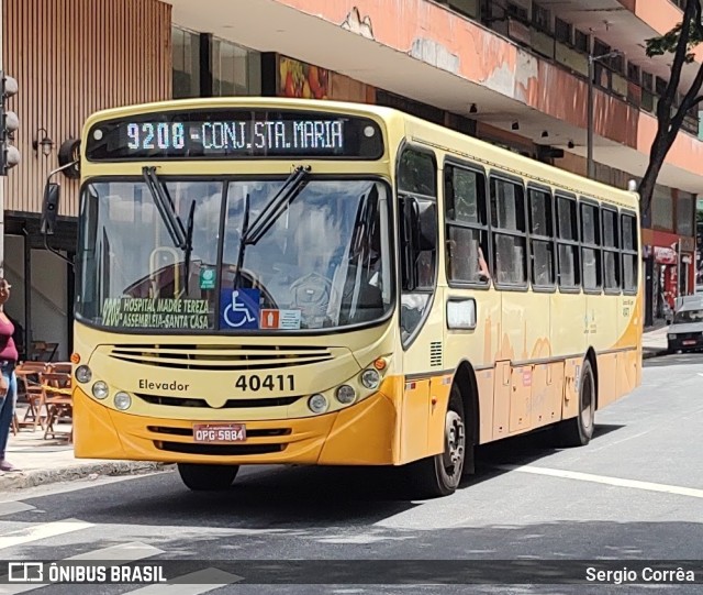 Viação Torres 40411 na cidade de Belo Horizonte, Minas Gerais, Brasil, por Sergio Corrêa. Número da foto: #10918677.