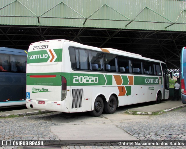 Empresa Gontijo de Transportes 20220 na cidade de Ipiaú, Bahia, Brasil, por Gabriel Nascimento dos Santos. Número da foto: #10916472.