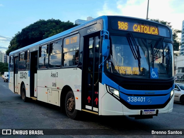 Urbi Mobilidade Urbana 338401 na cidade de Taguatinga, Distrito Federal, Brasil, por Brenno Santos. Número da foto: #10918876.