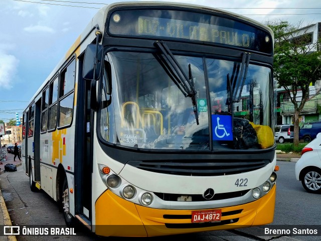 Radial Transporte Coletivo 41.522 na cidade de Ferraz de Vasconcelos, São Paulo, Brasil, por Brenno Santos. ID da foto: 10916268.