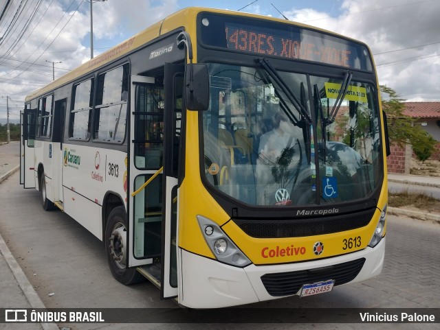 Coletivo Transportes 3613 na cidade de Caruaru, Pernambuco, Brasil, por Vinicius Palone. Número da foto: #10916378.