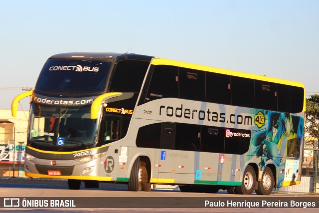 RodeRotas - Rotas de Viação do Triângulo 7402 na cidade de Goiânia, Goiás, Brasil, por Paulo Henrique Pereira Borges. ID da foto: 10969210.