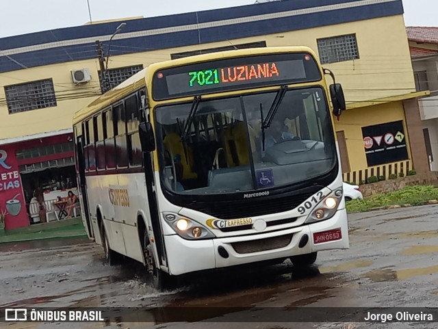 CT Expresso 9012 na cidade de Luziânia, Goiás, Brasil, por Jorge Oliveira. ID da foto: 10970147.