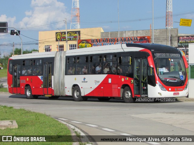 Itajaí Transportes Coletivos 2002 na cidade de Campinas, São Paulo, Brasil, por Henrique Alves de Paula Silva. ID da foto: 10968846.