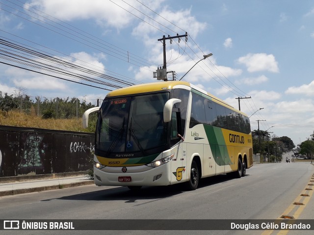 Empresa Gontijo de Transportes 16510 na cidade de Belo Horizonte, Minas Gerais, Brasil, por Douglas Célio Brandao. ID da foto: 10969576.