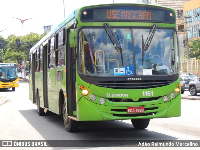 Autotrans > Turilessa 1161 na cidade de Contagem, Minas Gerais, Brasil, por Adão Raimundo Marcelino. ID da foto: 10970206.