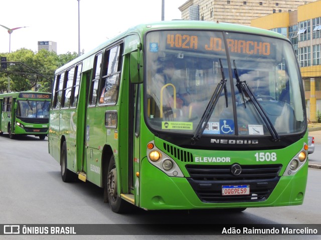 Autotrans > Turilessa 1508 na cidade de Contagem, Minas Gerais, Brasil, por Adão Raimundo Marcelino. ID da foto: 10970082.