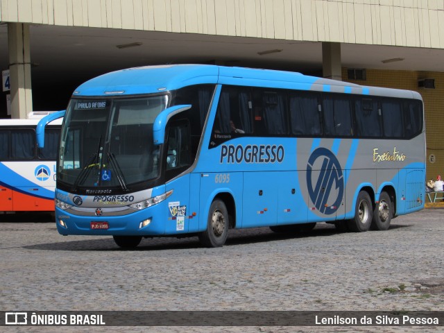 Auto Viação Progresso 6095 na cidade de Caruaru, Pernambuco, Brasil, por Lenilson da Silva Pessoa. Número da foto: #10972668.