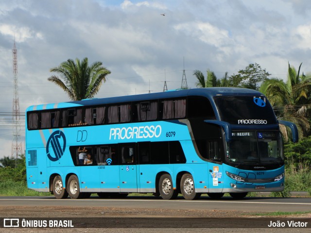 Auto Viação Progresso 6079 na cidade de Teresina, Piauí, Brasil, por João Victor. ID da foto: 10972997.