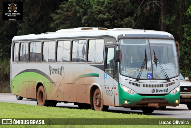 Turin Transportes 1320 na cidade de Conselheiro Lafaiete, Minas Gerais, Brasil, por Lucas Oliveira. Número da foto: #10971211.
