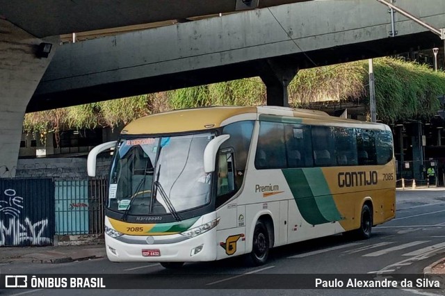 Empresa Gontijo de Transportes 7085 na cidade de Betim, Minas Gerais, Brasil, por Paulo Alexandre da Silva. ID da foto: 10972122.