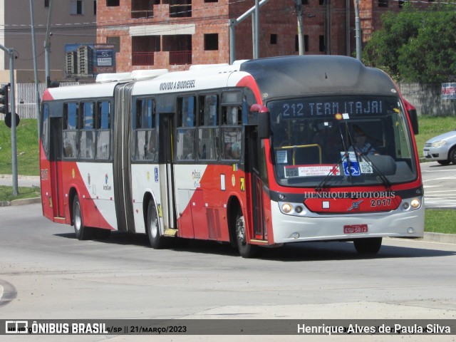 Itajaí Transportes Coletivos 2017 na cidade de Campinas, São Paulo, Brasil, por Henrique Alves de Paula Silva. ID da foto: 10973298.