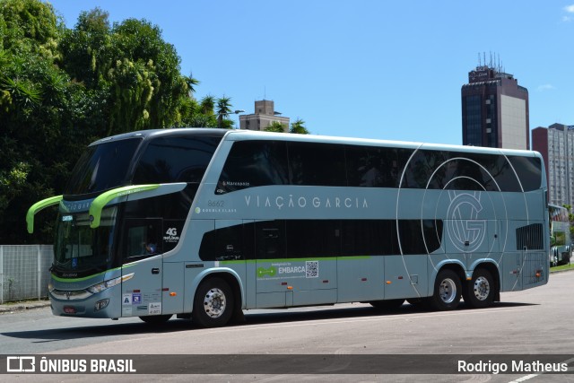 Viação Garcia 8662 na cidade de Curitiba, Paraná, Brasil, por Rodrigo Matheus. Número da foto: #10971549.