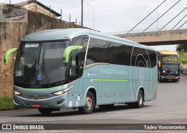 Viação Garcia 8035 na cidade de Campinas, São Paulo, Brasil, por Tadeu Vasconcelos. Número da foto: #10970737.