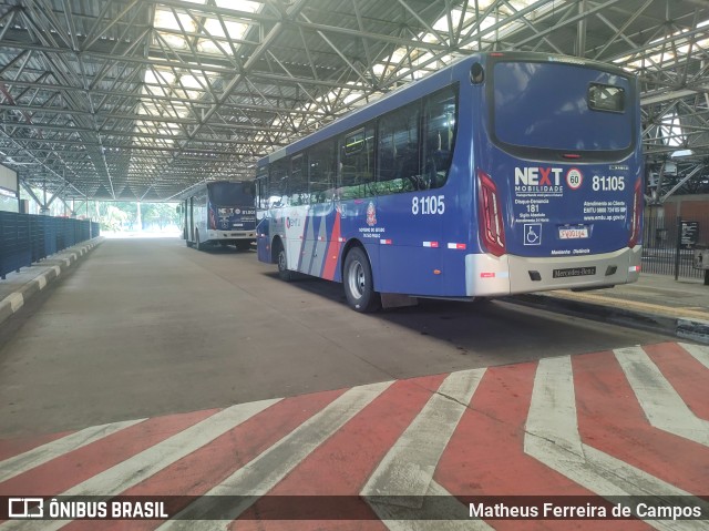 Next Mobilidade - ABC Sistema de Transporte 81.105 na cidade de Santo André, São Paulo, Brasil, por Matheus Ferreira de Campos. Número da foto: #10970855.