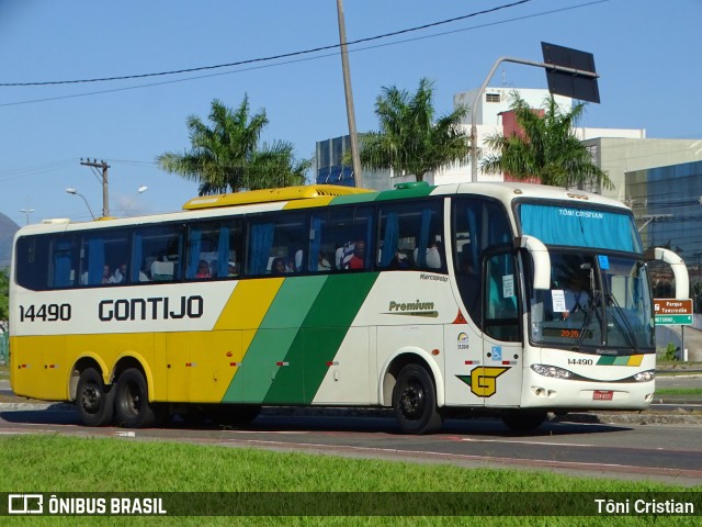 Empresa Gontijo de Transportes 14490 na cidade de Vitória, Espírito Santo, Brasil, por Tôni Cristian. Número da foto: #10970835.