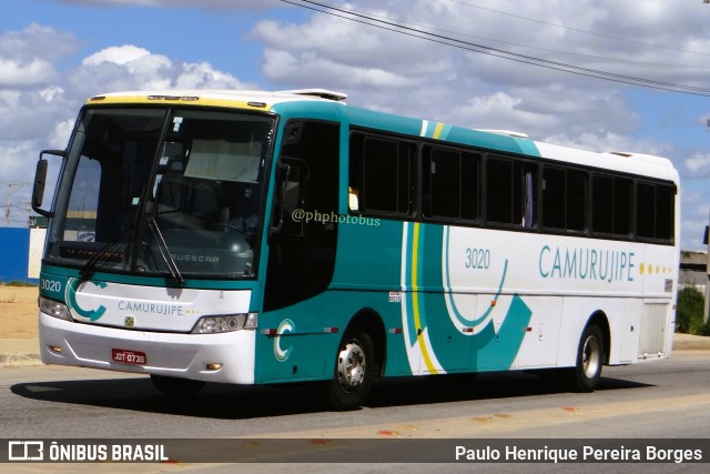 Auto Viação Camurujipe 3020 na cidade de Vitória da Conquista, Bahia, Brasil, por Paulo Henrique Pereira Borges. Número da foto: #10971843.