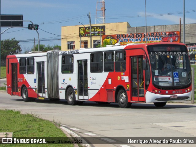 Itajaí Transportes Coletivos 2915 na cidade de Campinas, São Paulo, Brasil, por Henrique Alves de Paula Silva. ID da foto: 10973295.