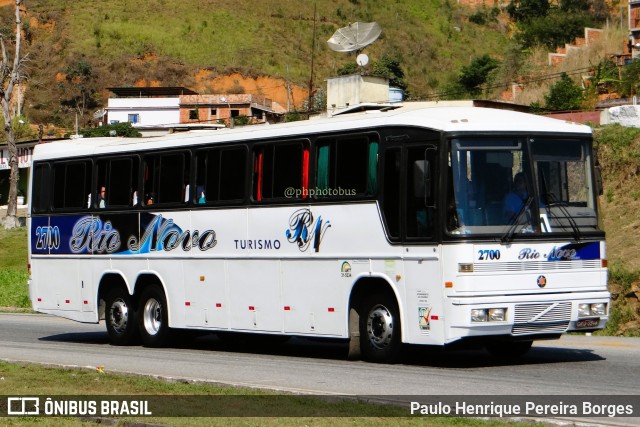 Rio Novo Turismo 2700 na cidade de Barra do Piraí, Rio de Janeiro, Brasil, por Paulo Henrique Pereira Borges. Número da foto: #10971817.