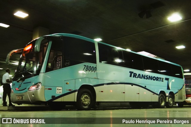 Transnorte - Transporte e Turismo Norte de Minas 78000 na cidade de Belo Horizonte, Minas Gerais, Brasil, por Paulo Henrique Pereira Borges. Número da foto: #10971824.