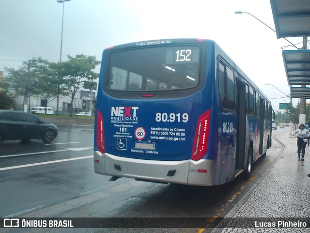 Next Mobilidade - ABC Sistema de Transporte 80.919 na cidade de São Bernardo do Campo, São Paulo, Brasil, por Lucas Pinheiro. ID da foto: 10971653.