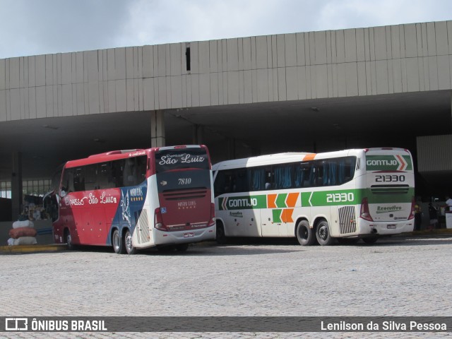 Expresso São Luiz 7810 na cidade de Caruaru, Pernambuco, Brasil, por Lenilson da Silva Pessoa. ID da foto: 10972708.