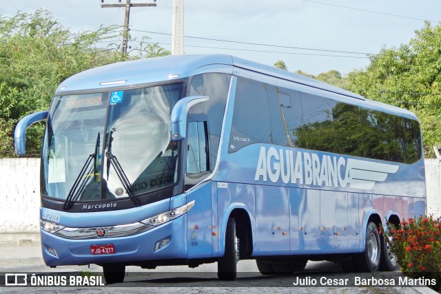 Viação Águia Branca 32110 na cidade de Aracaju, Sergipe, Brasil, por Julio Cesar  Barbosa Martins. Número da foto: #10973732.