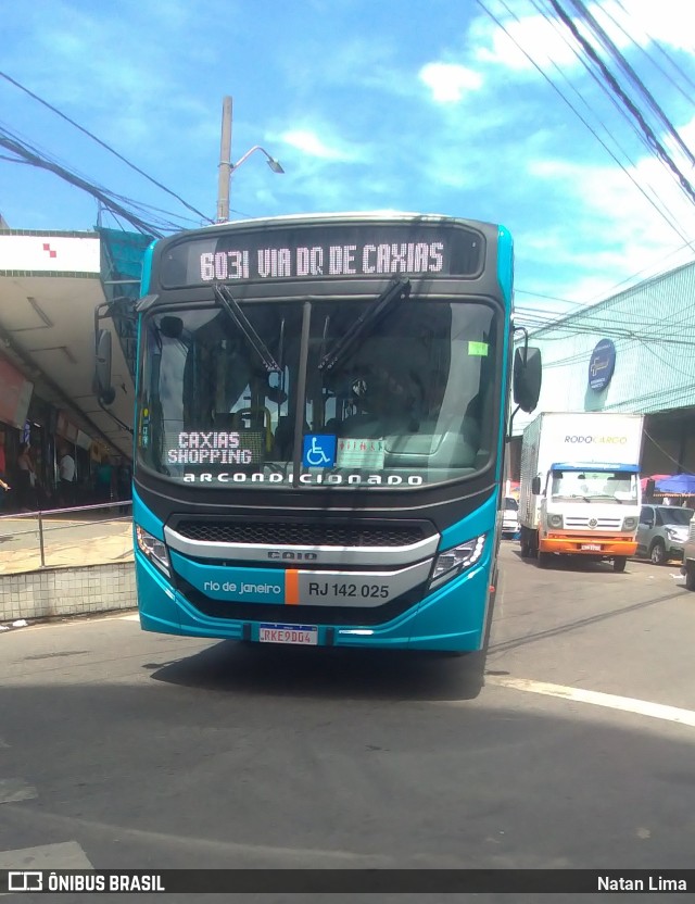 Expresso Rio de Janeiro RJ 142.025 na cidade de Duque de Caxias, Rio de Janeiro, Brasil, por Natan Lima. ID da foto: 10973723.