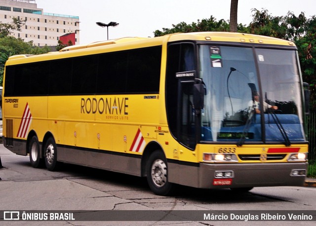 Viação Itapemirim 6833 na cidade de São Paulo, São Paulo, Brasil, por Márcio Douglas Ribeiro Venino. ID da foto: 10974718.