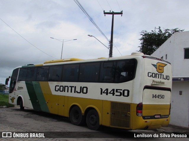 Empresa Gontijo de Transportes 14450 na cidade de Caruaru, Pernambuco, Brasil, por Lenilson da Silva Pessoa. ID da foto: 10974903.