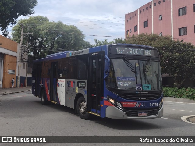 Next Mobilidade - ABC Sistema de Transporte 81.735 na cidade de São Caetano do Sul, São Paulo, Brasil, por Rafael Lopes de Oliveira. ID da foto: 10976140.