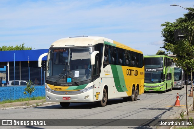 Empresa Gontijo de Transportes 18645 na cidade de São Paulo, São Paulo, Brasil, por Jonathan Silva. ID da foto: 10973773.