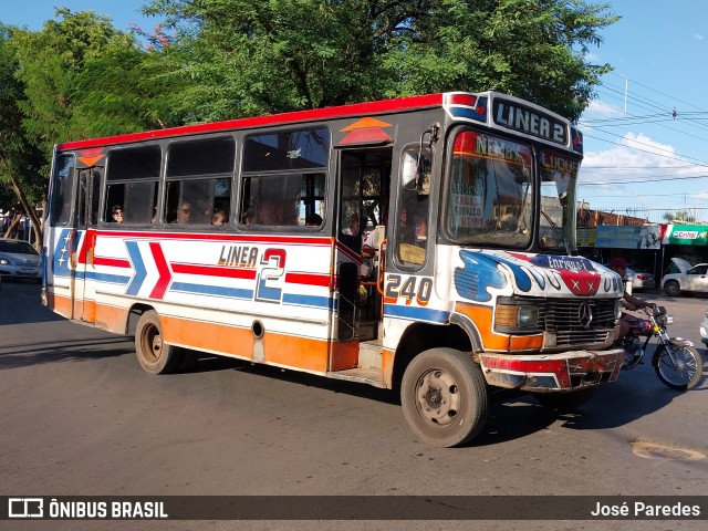 SMTC - Sur Movil Transporte y Comercio - Linea 2 240 na cidade de Luque, Central, Paraguai, por José Paredes. Número da foto: #10974794.