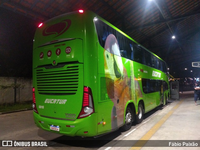 Eucatur - Empresa União Cascavel de Transportes e Turismo 5815 na cidade de Embu das Artes, São Paulo, Brasil, por Fábio Paixão. Número da foto: #10975297.