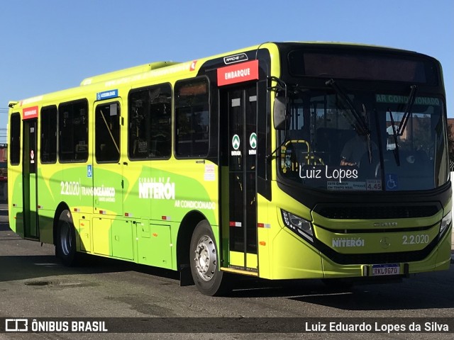 Santo Antônio Transportes Niterói 2.2.020 na cidade de Niterói, Rio de Janeiro, Brasil, por Luiz Eduardo Lopes da Silva. Número da foto: #10973677.