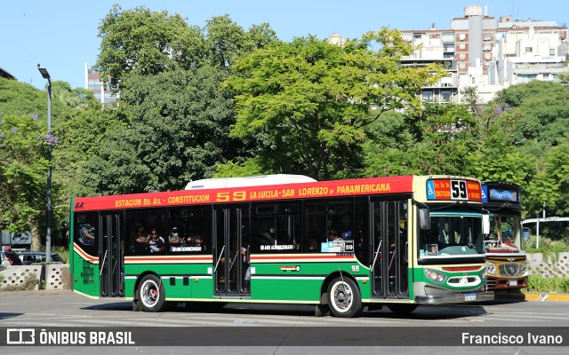 MOCBA - Micro Omnibus Ciudad de Buenos Aires 98 na cidade de Ciudad Autónoma de Buenos Aires, Argentina, por Francisco Ivano. ID da foto: 10976595.