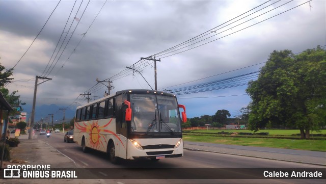 Ônibus Particulares 6A66 na cidade de Magé, Rio de Janeiro, Brasil, por Calebe Andrade. ID da foto: 10976631.