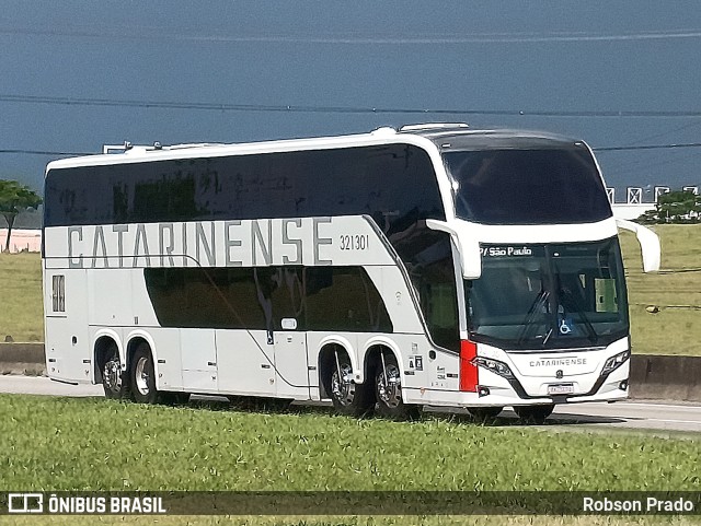 Auto Viação Catarinense 321301 na cidade de São José dos Campos, São Paulo, Brasil, por Robson Prado. ID da foto: 10977543.