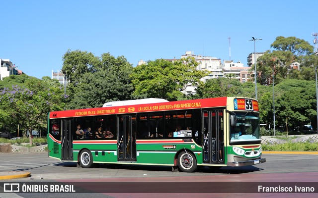 MOCBA - Micro Omnibus Ciudad de Buenos Aires 50 na cidade de Ciudad Autónoma de Buenos Aires, Argentina, por Francisco Ivano. Número da foto: #10976589.