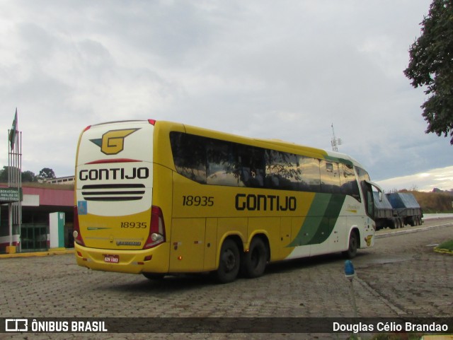 Empresa Gontijo de Transportes 18935 na cidade de João Monlevade, Minas Gerais, Brasil, por Douglas Célio Brandao. Número da foto: #10977842.