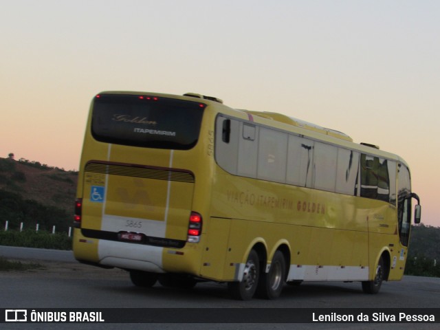 Viação Itapemirim 5865 na cidade de Taquaritinga do Norte, Pernambuco, Brasil, por Lenilson da Silva Pessoa. Número da foto: #10978029.